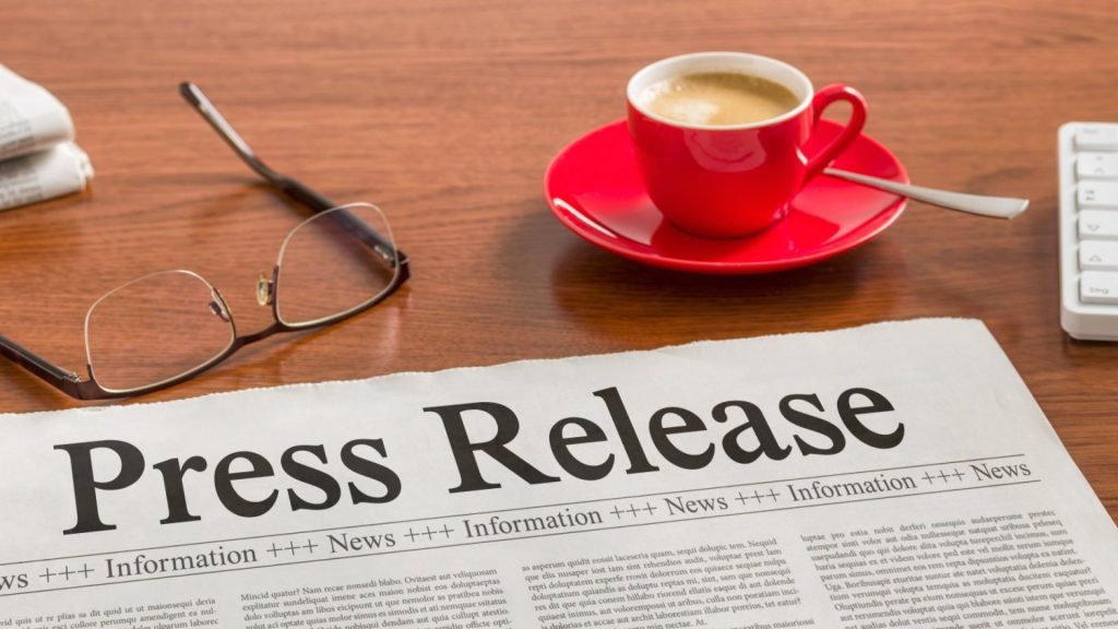 How are press releases distributed