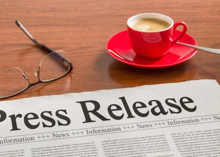 How are press releases distributed